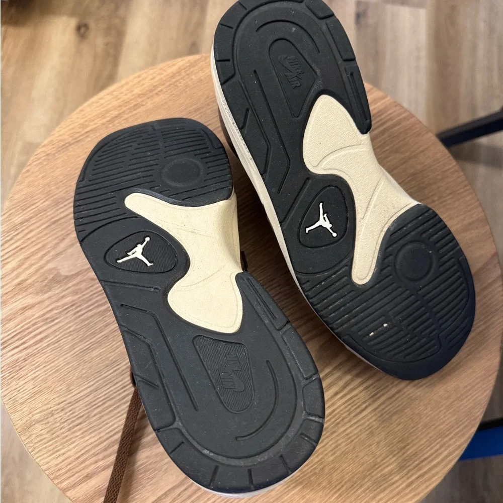 Air Jordan Brown and Black Sneakers